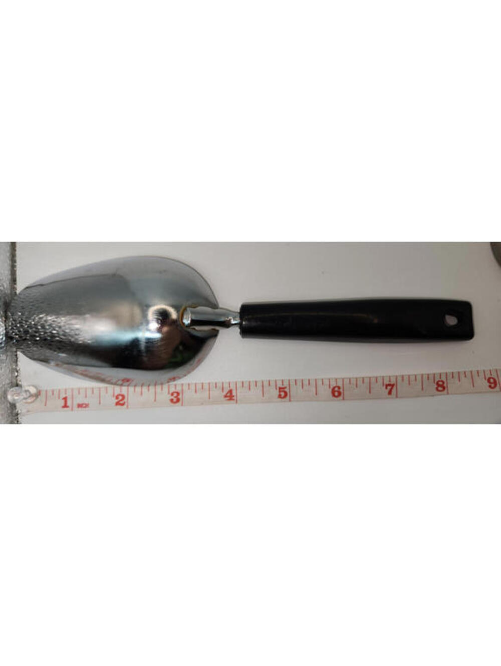 VTG, Ekco, Stainless Steel, 1/4 Cup Scupe, Black Handle, Sugar, Flour, Beans